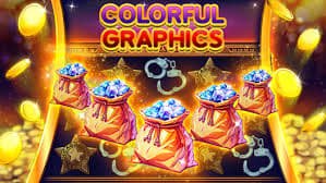 Màn hình slot nổ hũ đầy màu sắc với cuộn quay và biểu tượng trúng thưởng tại 99ww